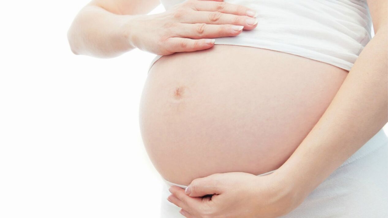 Fille enceinte